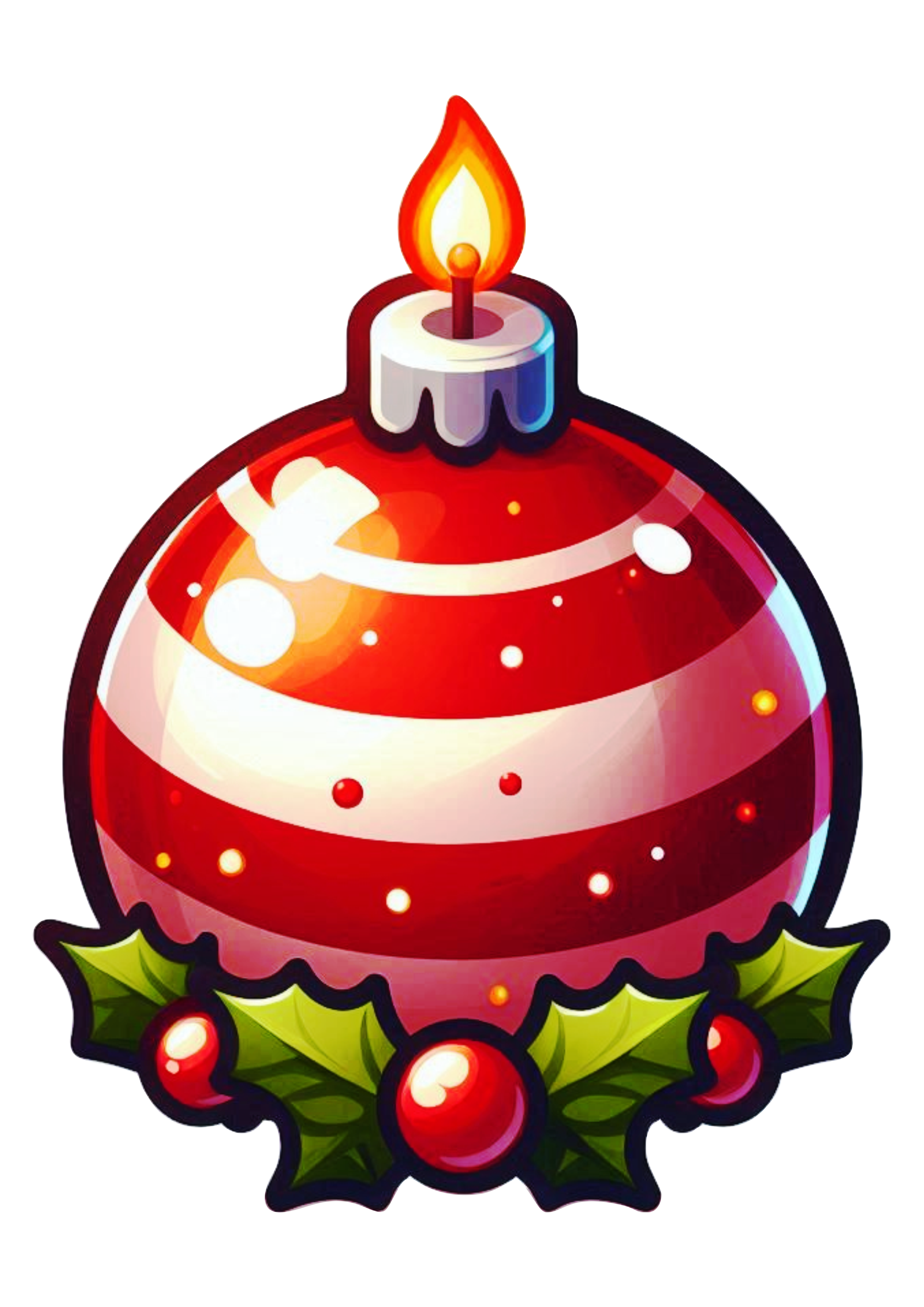 mage of a Christmas Ball Ornament to Brighten Your Space PNG