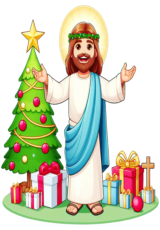 Jesus Christ christmas image