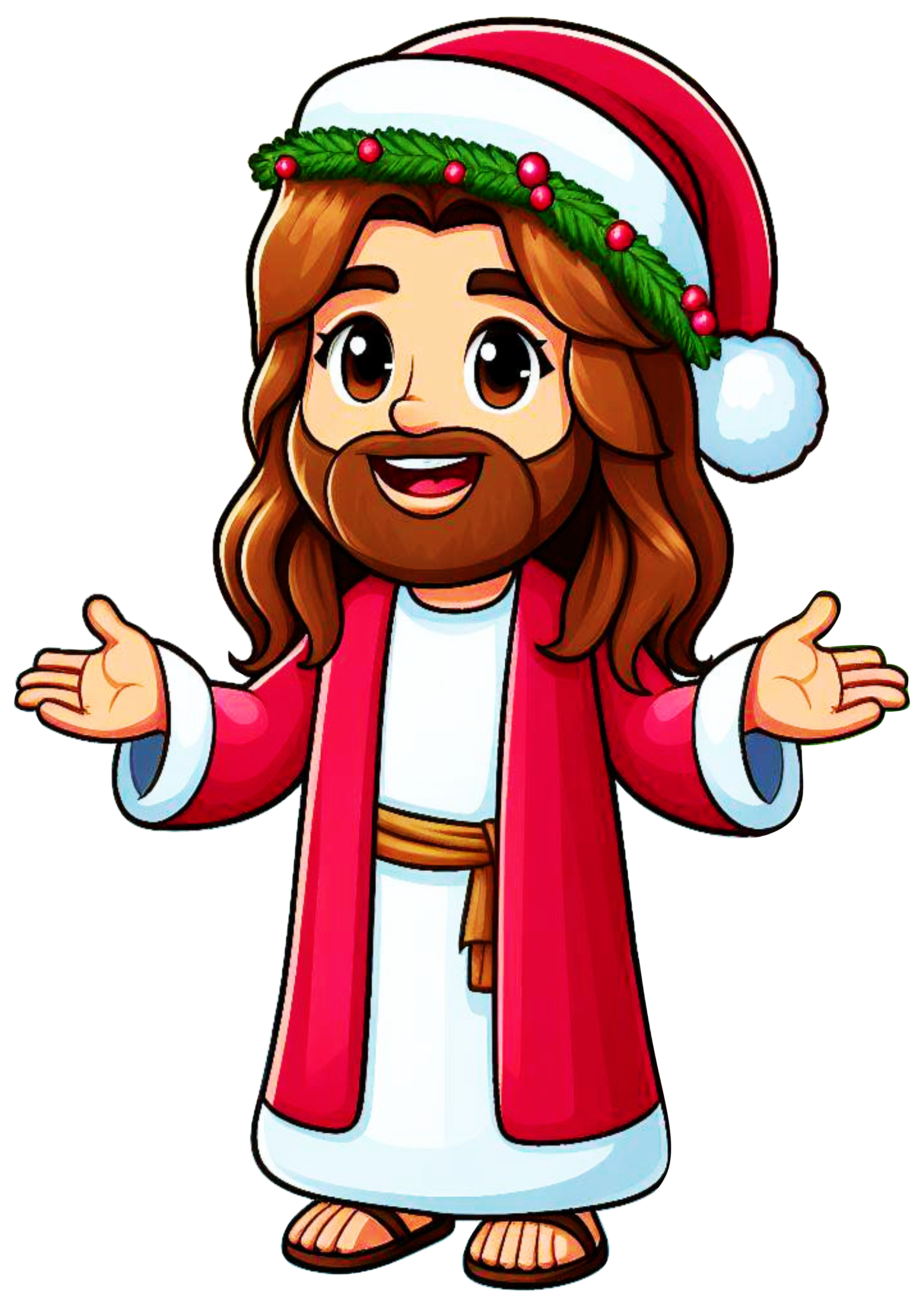 Jesus in Christmas Clothes: The Beauty of Christmas in Its Purest Form PNG