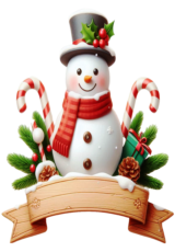 cake topper christmas snowman6