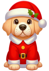 christmas cute dog2