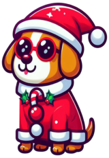 christmas cute dog3