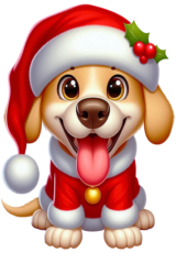 christmas cute dog4