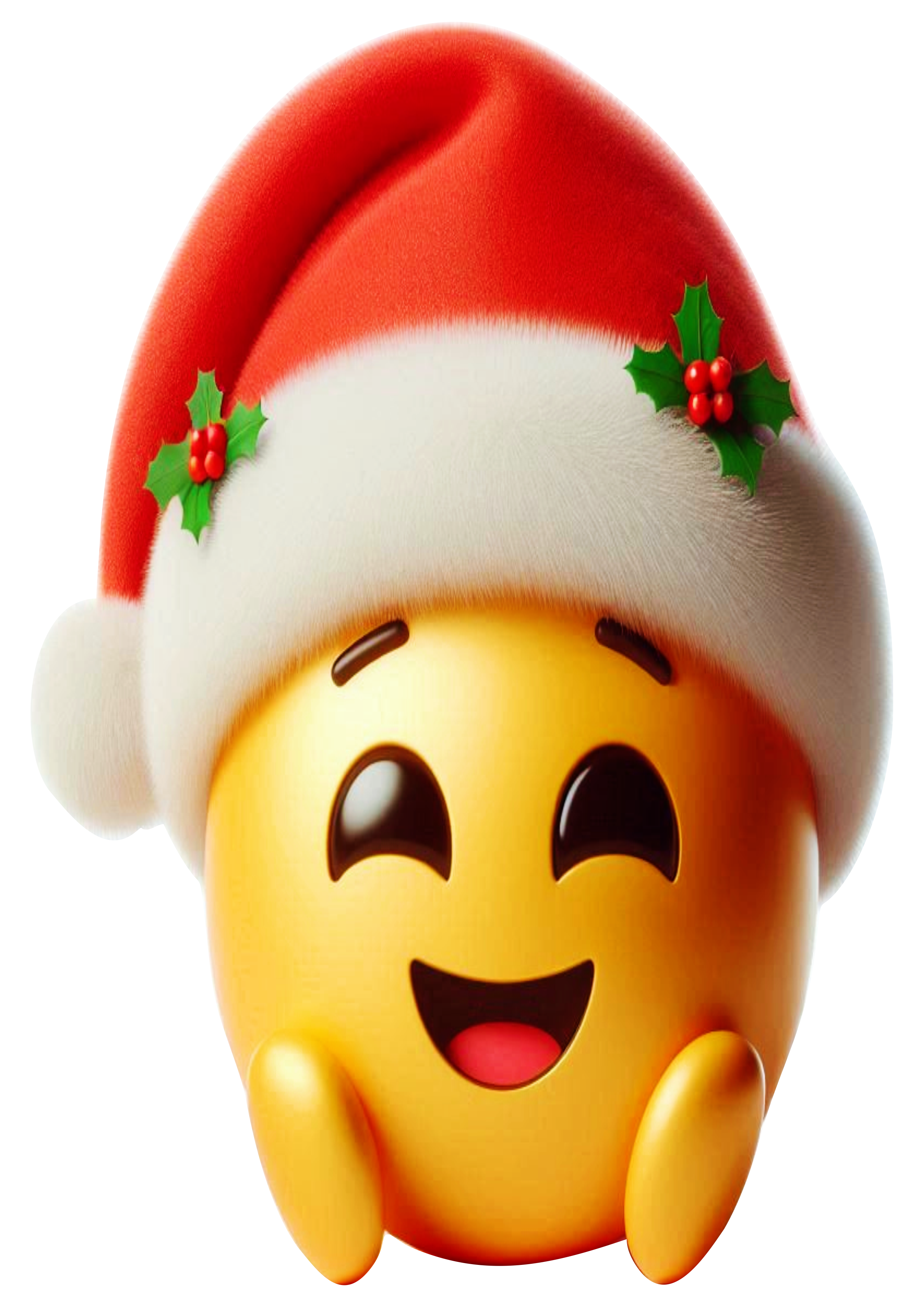 Festive Christmas Emojis PNG