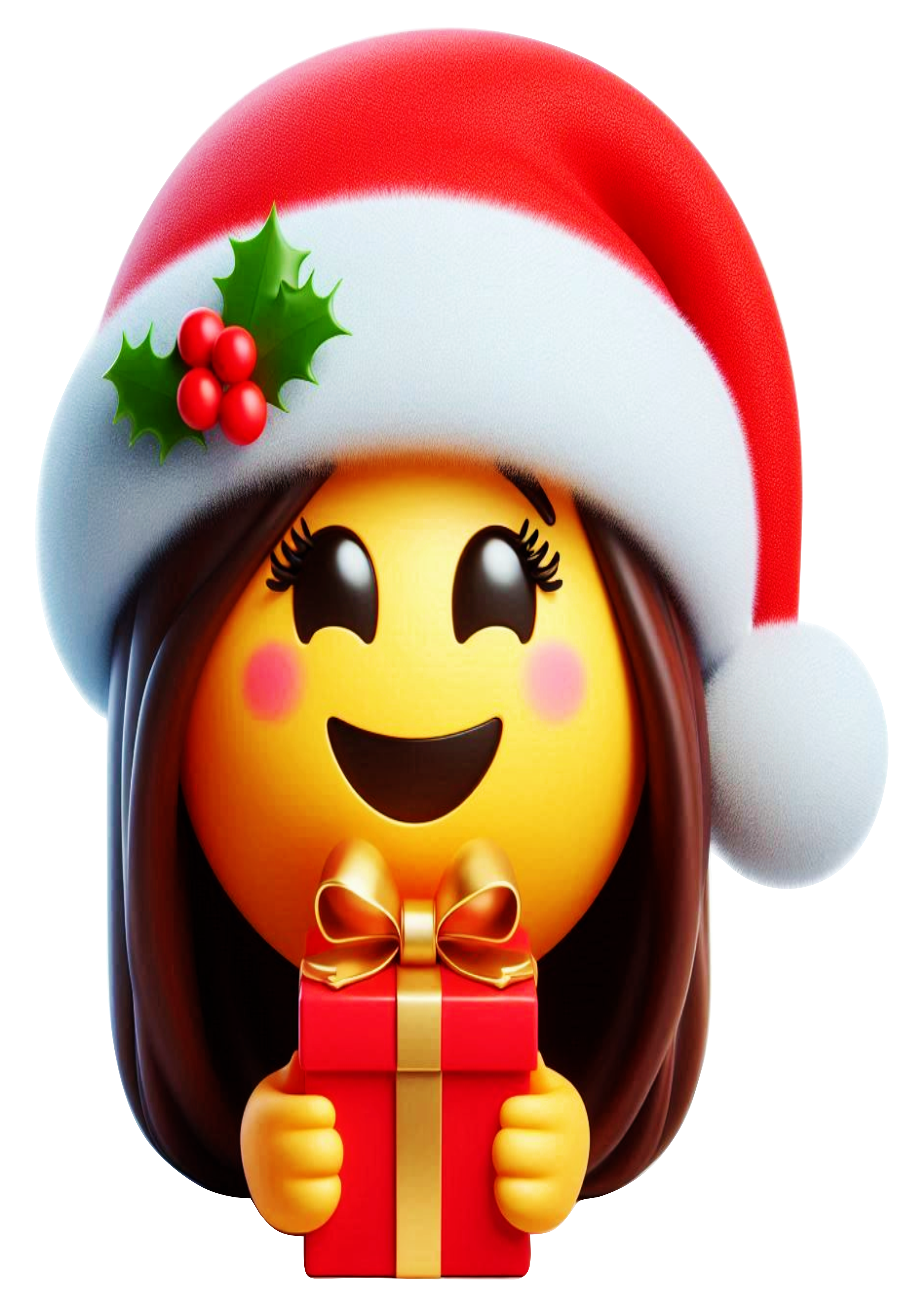 Christmas Emoji Images in PNG for Social Media Use