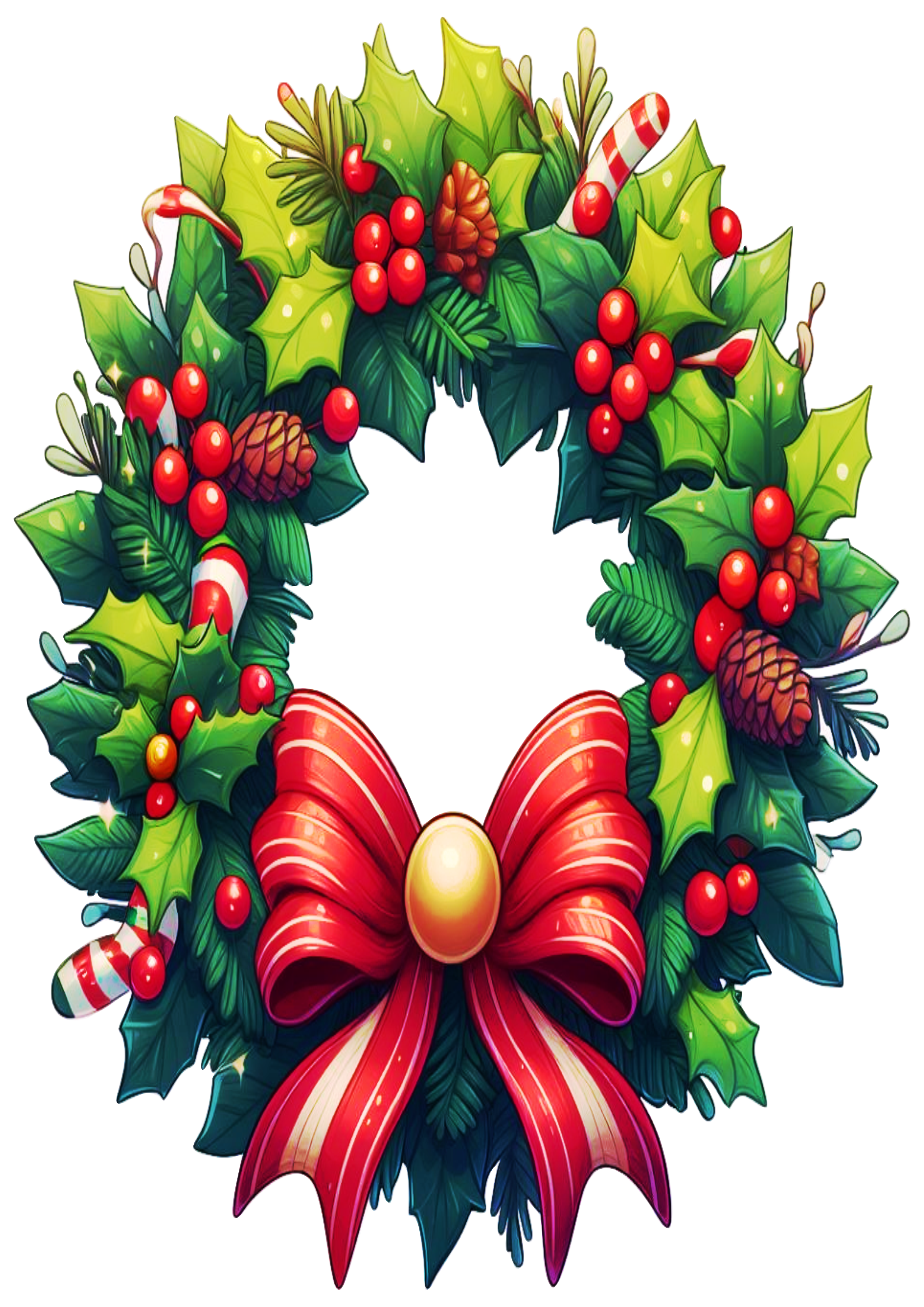 Christmas Wreath: How to Create PNG