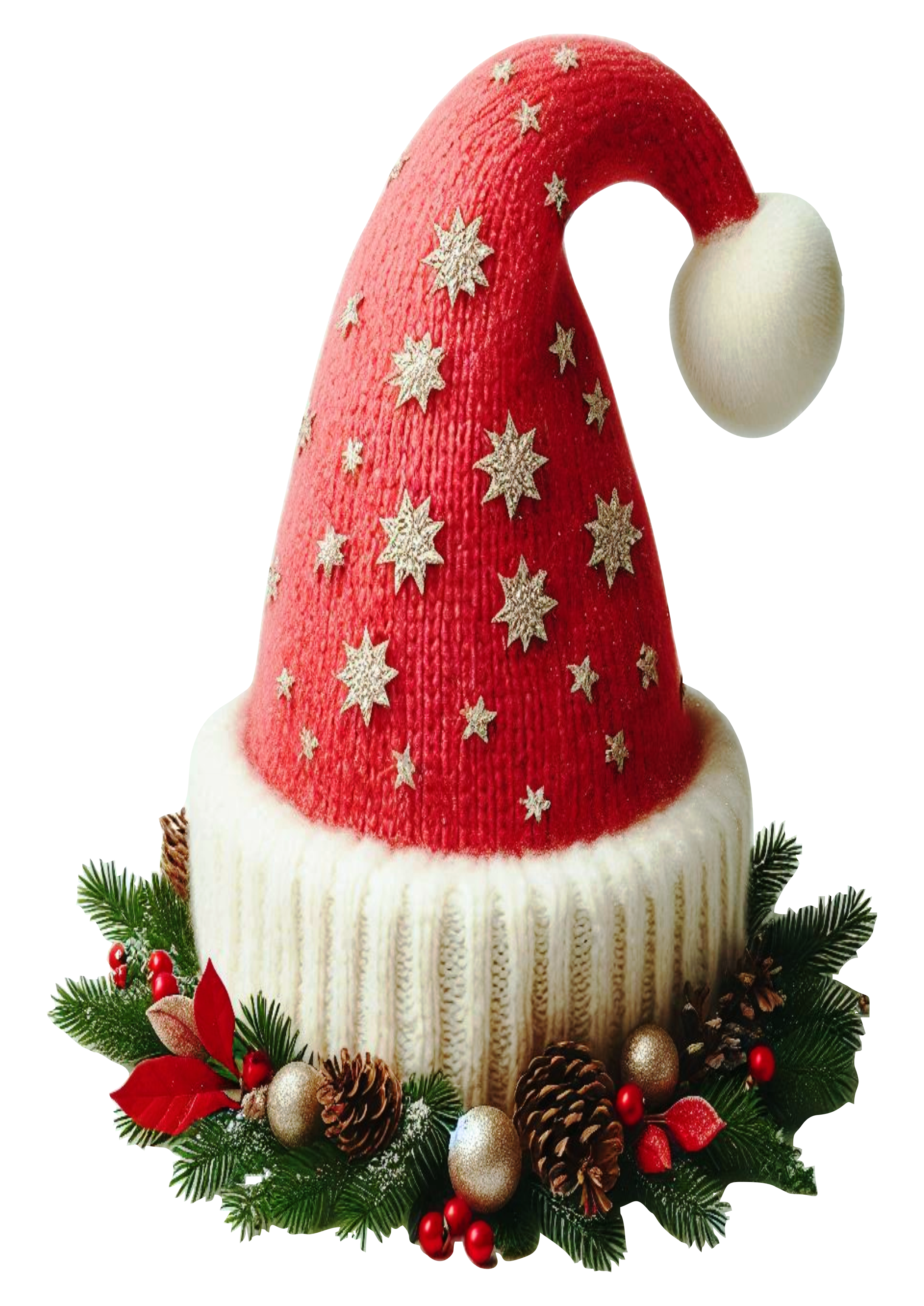 Santa Hat Illustration PNG