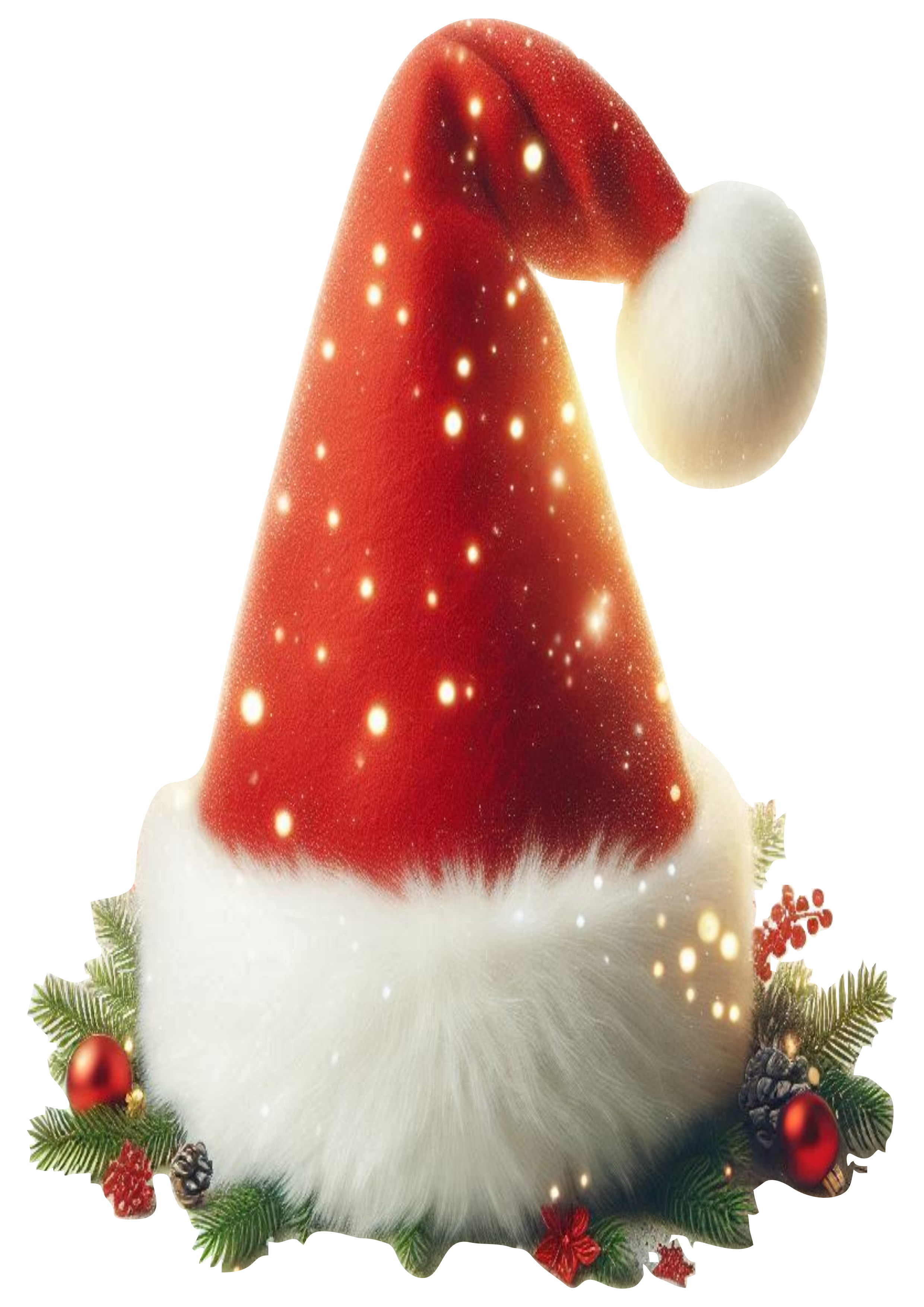 Festive Inspiration: Santa Hat Illustration PNG