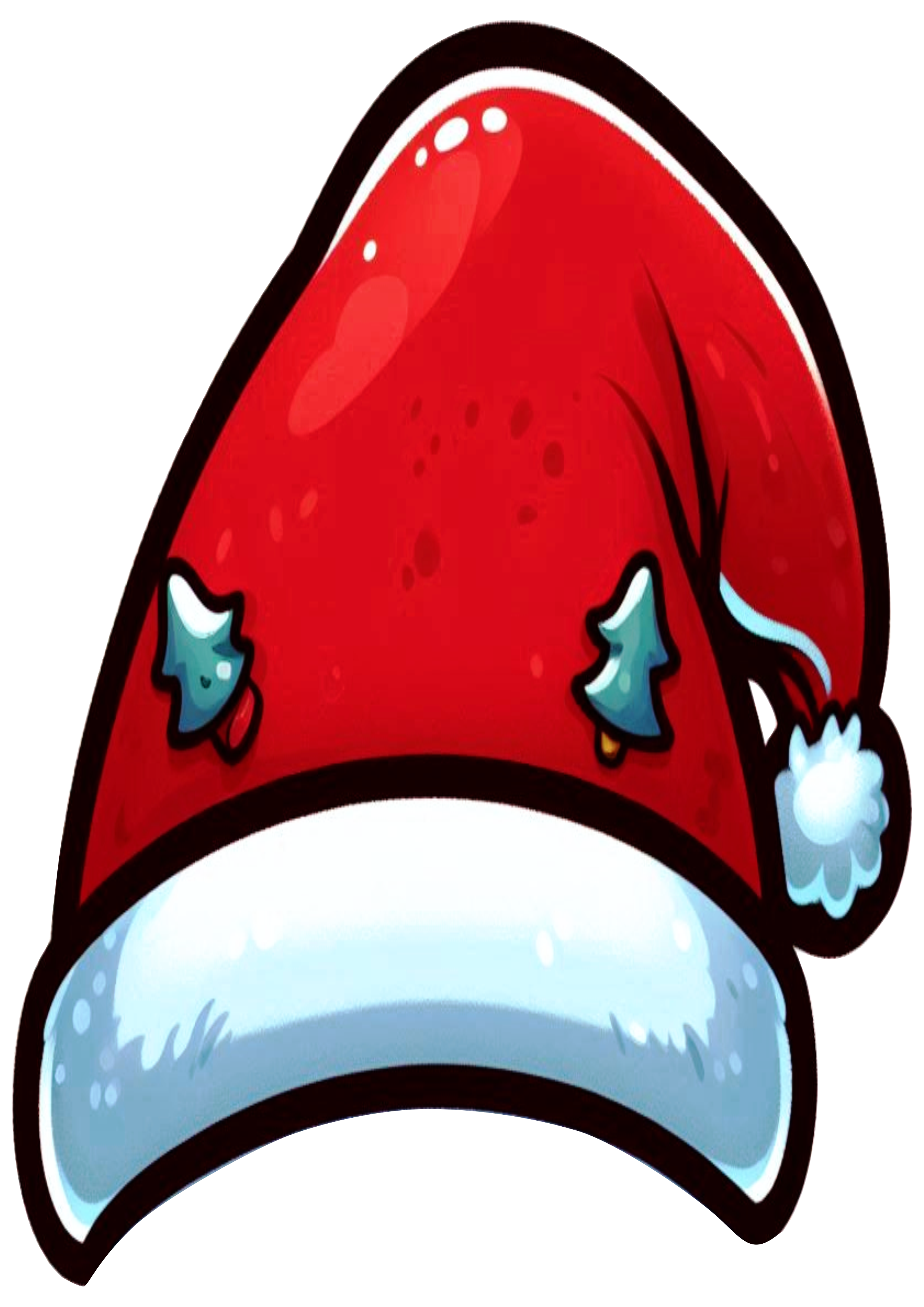 Santa’s Hat: A Symbol of Christmas for Your Arts and Crafts PNG