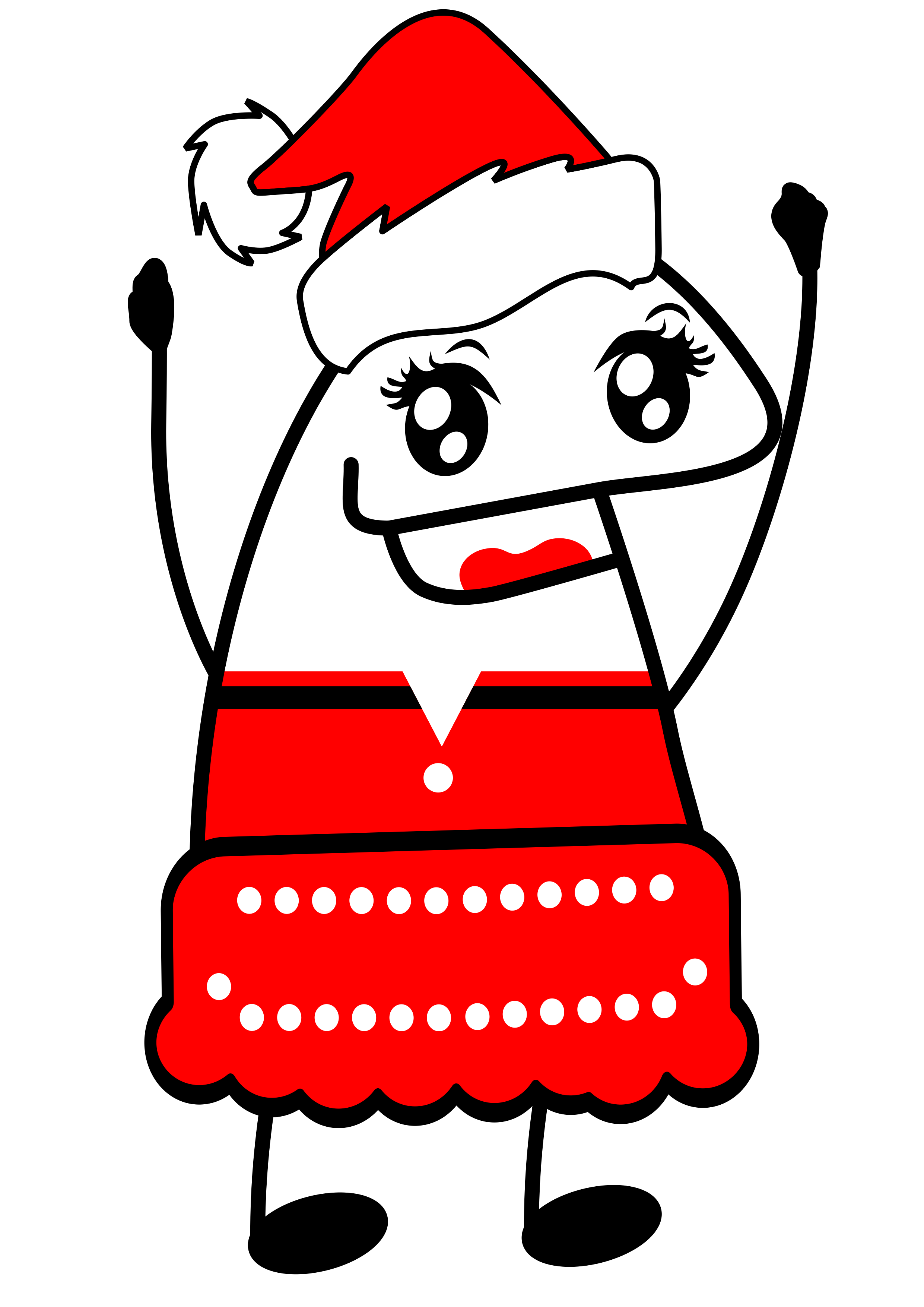 Christmas Flork of Cows PNG