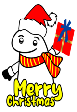 flork of cows christmas funny image4