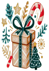 gift box christmas decor