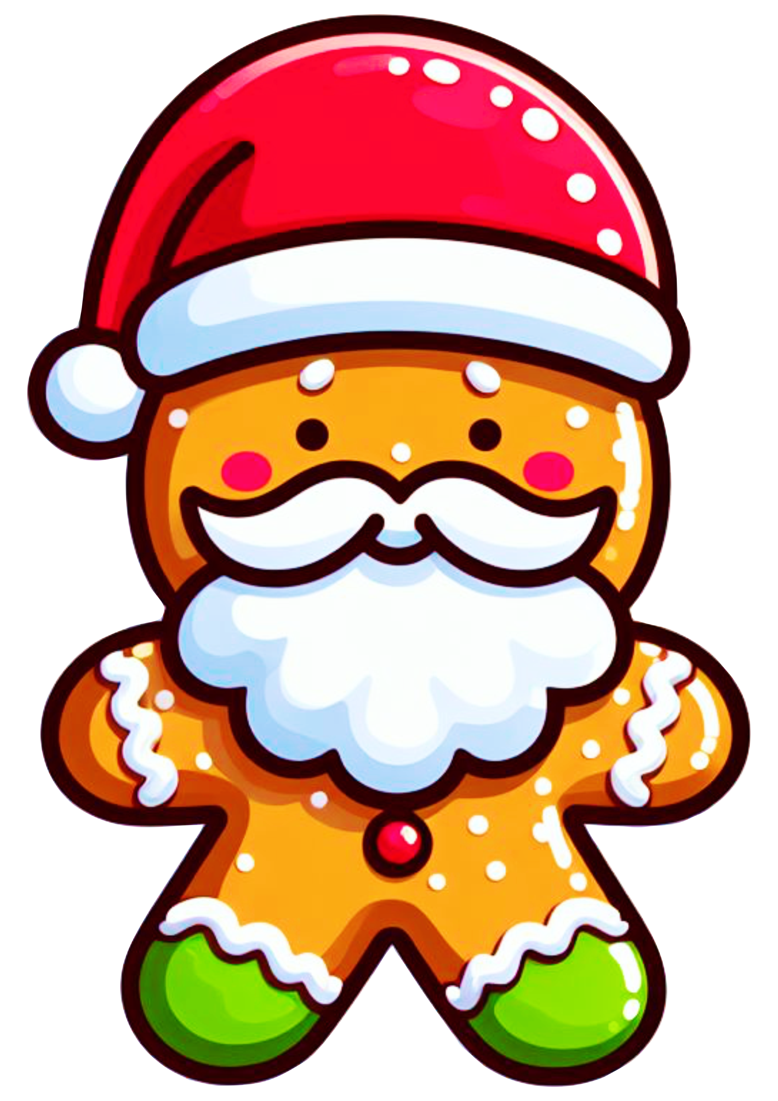 Fall in Love with the Gingerbread Man for Your Christmas Decor PNG