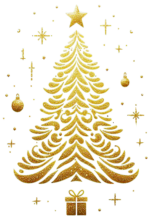 golden christmas three