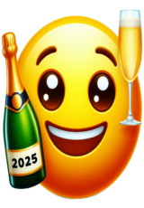 happy new year emoji free image