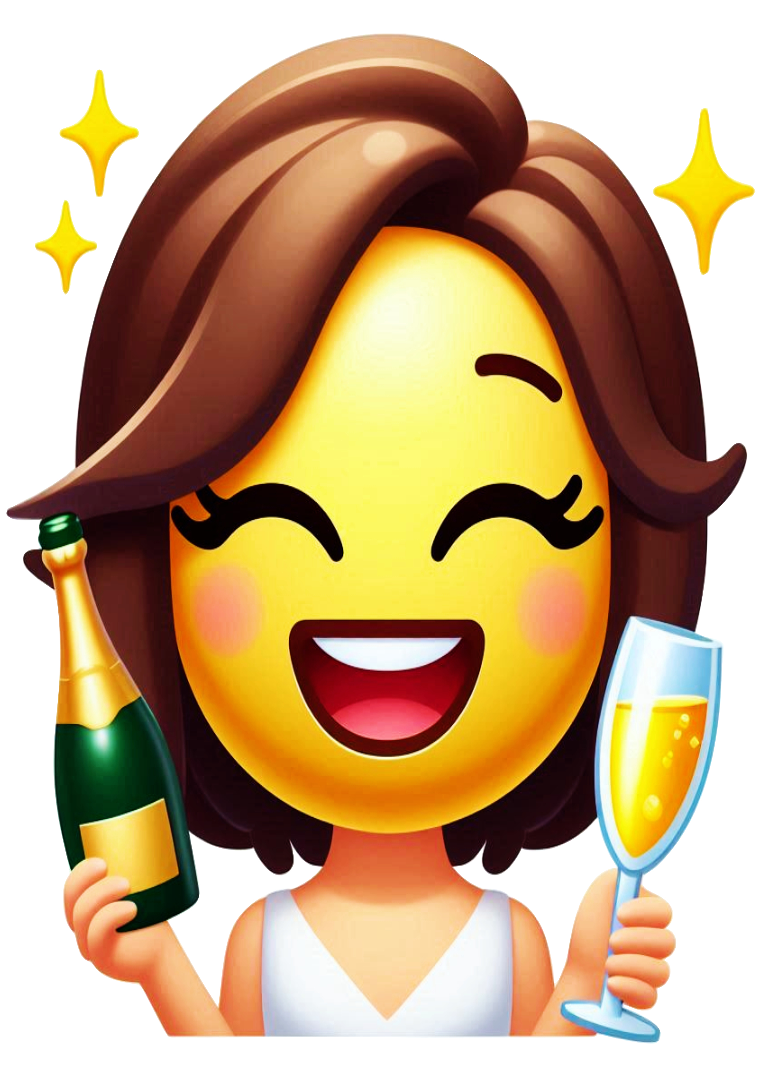 Festive New Year Emoji PNG