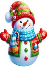 snowman christmas image cute