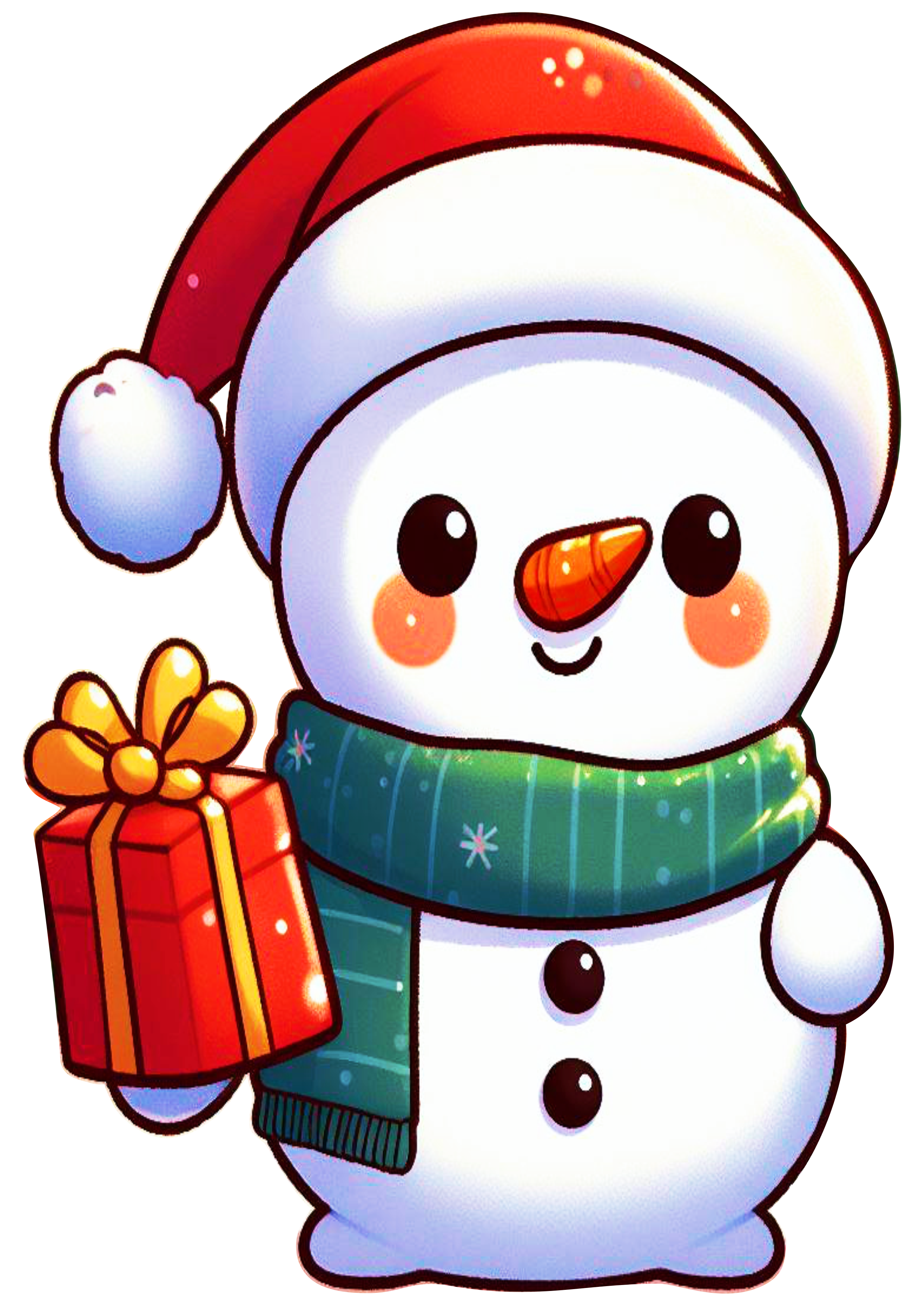 Decorate Your Christmas with a Stylish and Festive Snowman PNG