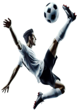 soccer player transparent background2