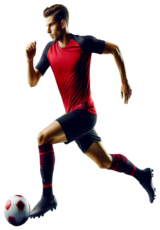 soccer player transparent background6