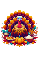 turkey happy thanksgiving2