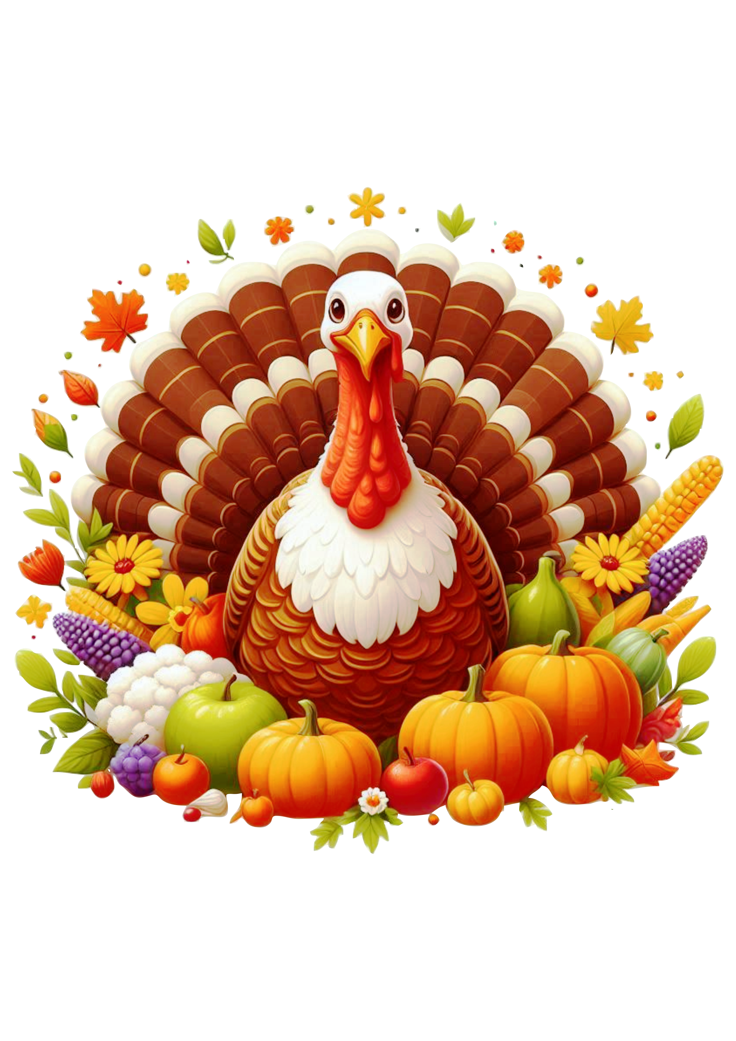 Thanksgiving Turkey Graphic: Creative Ideas for Projects PNG