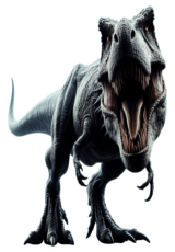 tyrannosaurus rex design transparente background1