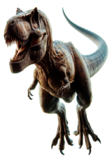 tyrannosaurus rex design transparente background6