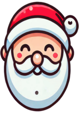 Santa Claus head