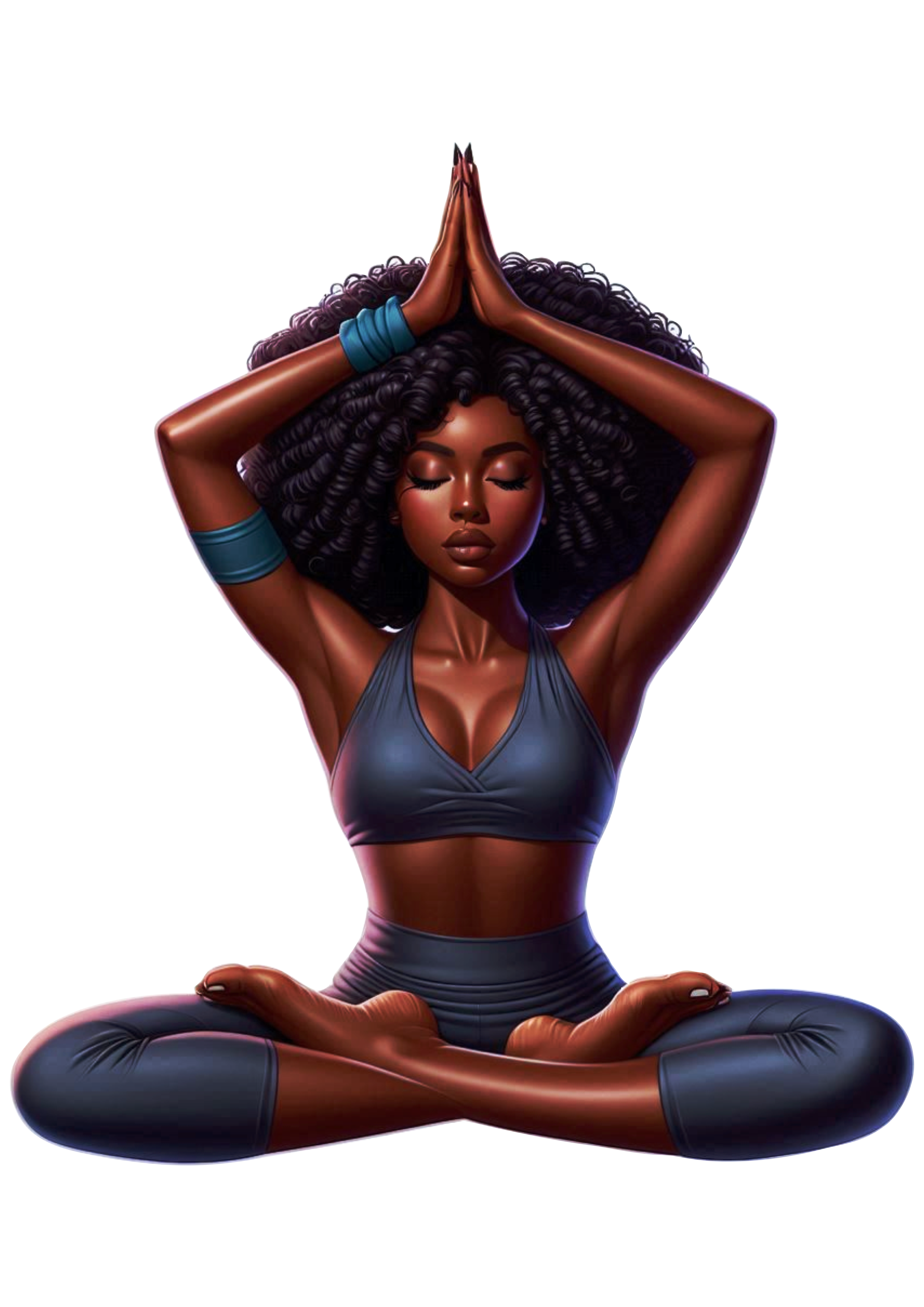 Feminine Yoga Image PNG