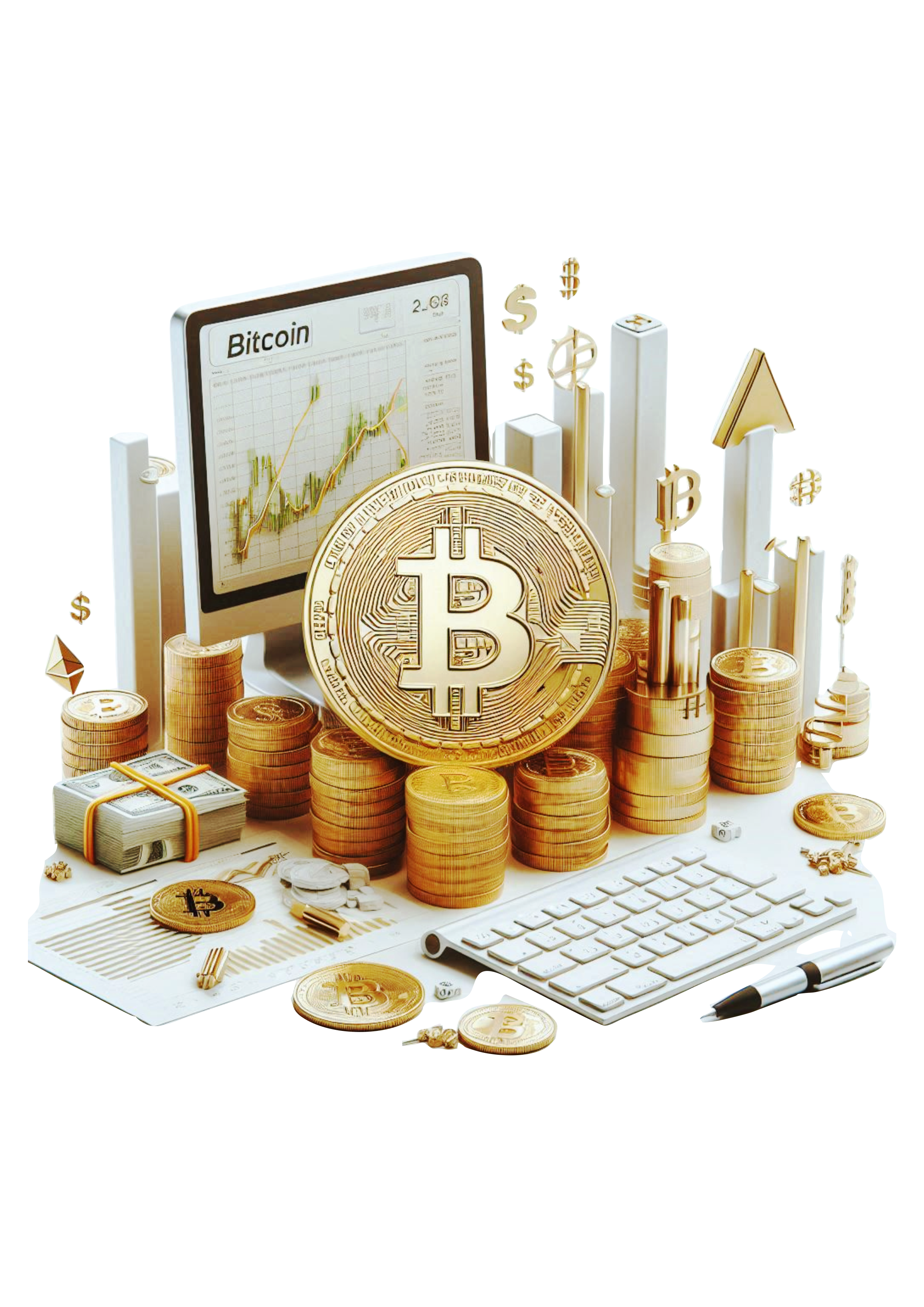 Download Now: Bitcoin Image with Transparent Background PNG