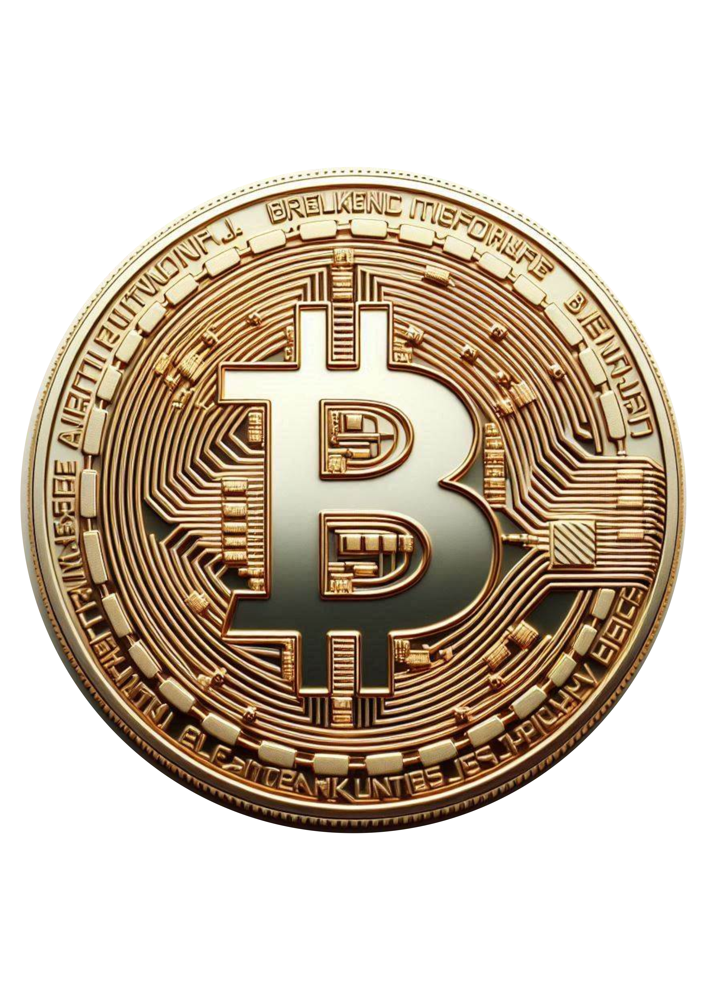 Bitcoin Image in PNG: Perfect for Graphic and Visual Projects