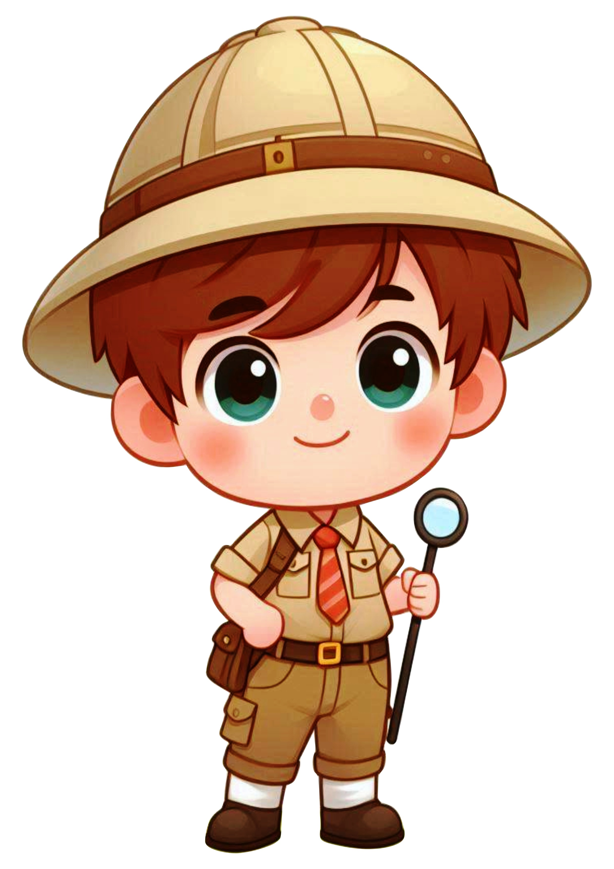 Safari Boy Artwork: Perfect for Decoration and Design Themes