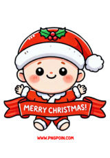 christmas cake topper baby drawing4