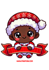 christmas cake topper baby drawing6