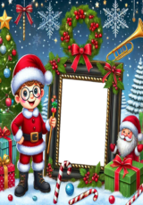 christmas decor photo frame2