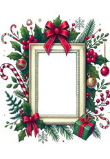 christmas decor photo frame5