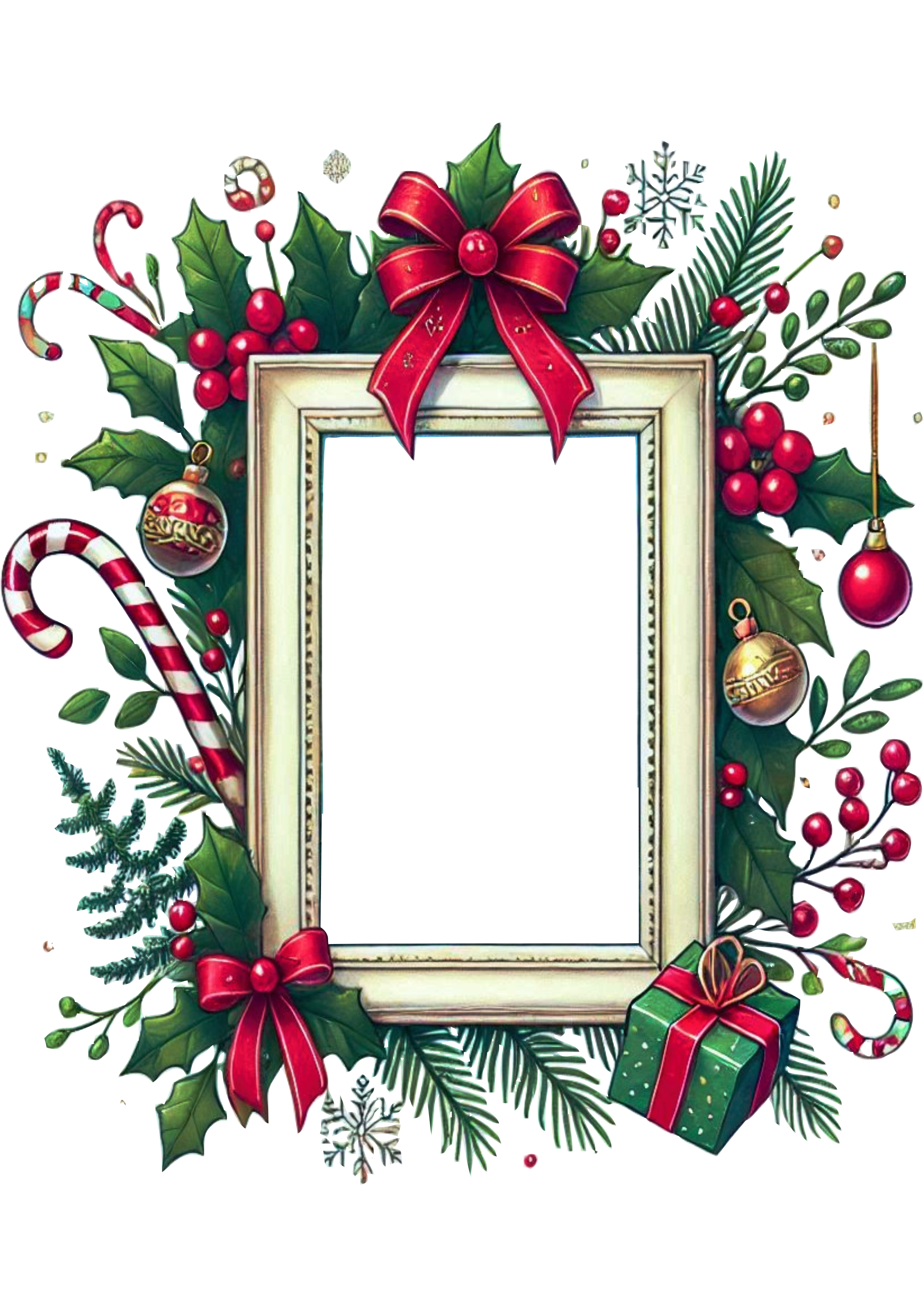 Christmas Photo Frame PNG