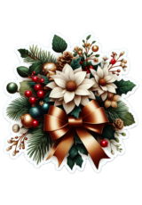 christmas flower decor7