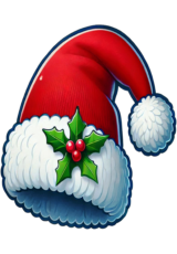 christmas hat decor image1