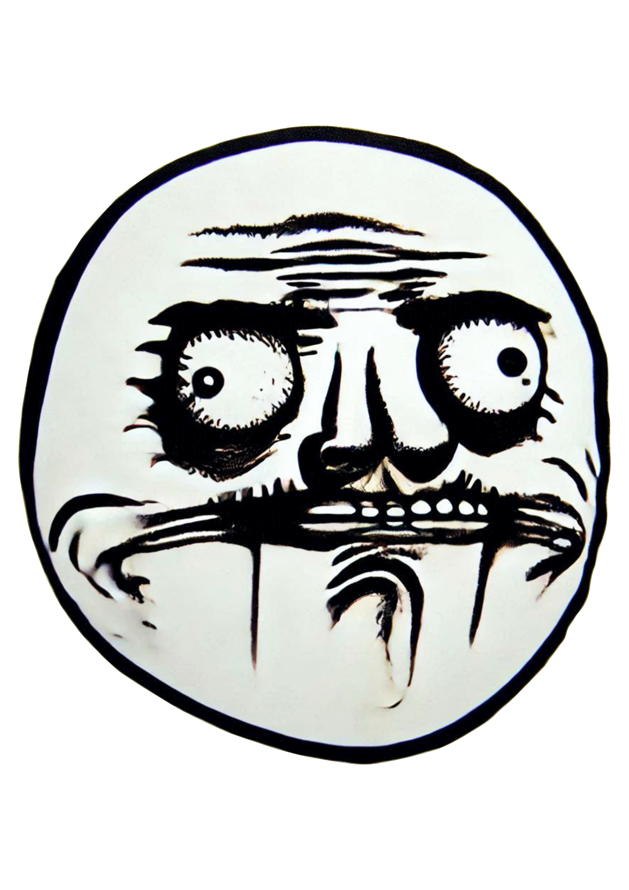 Derp Face Meme in PNG: Perfect for hilarious memes