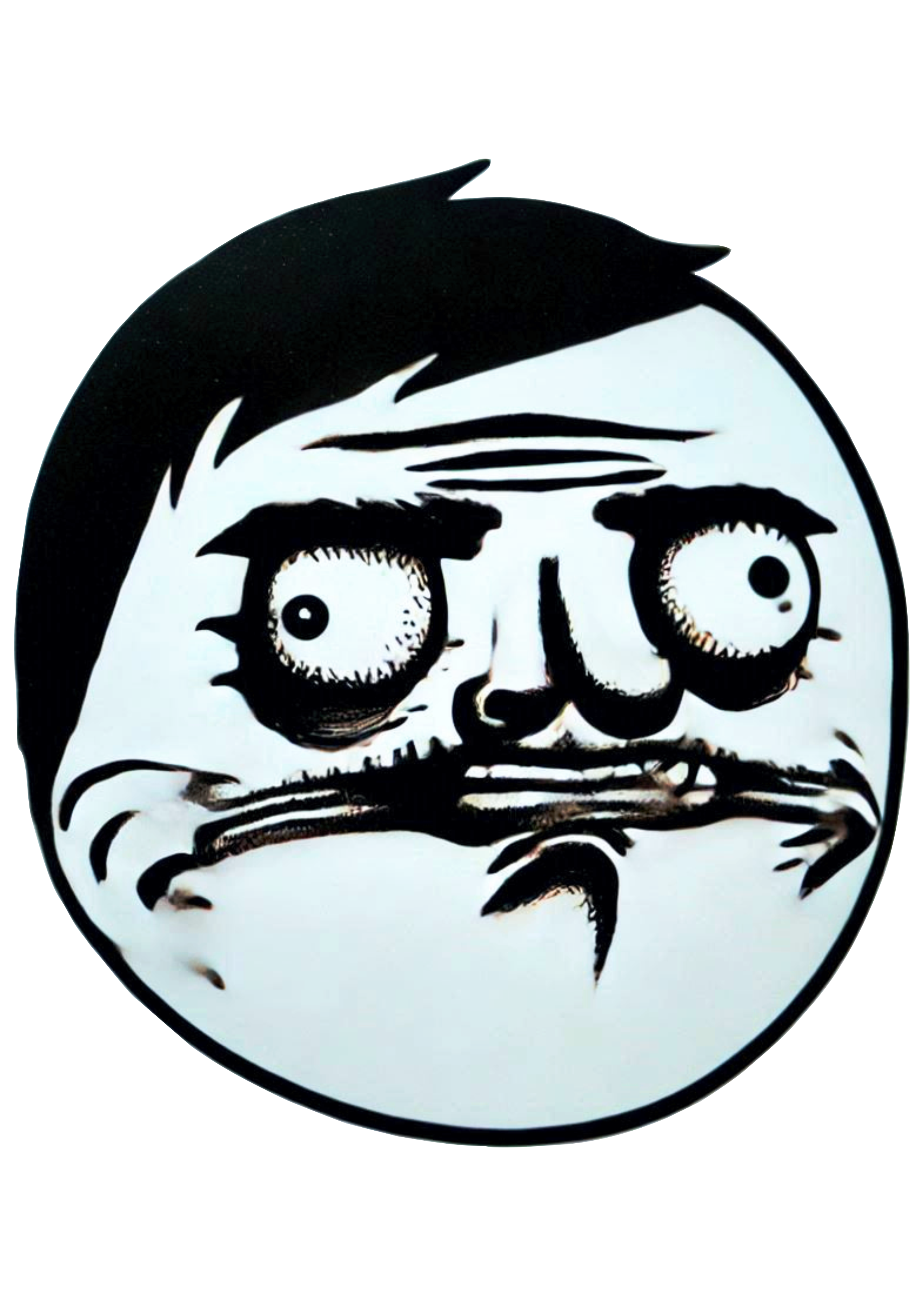 Derp Face Meme Image PNG