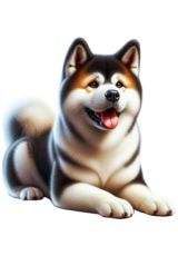 dog akita inu image