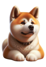 dog akita inu image1