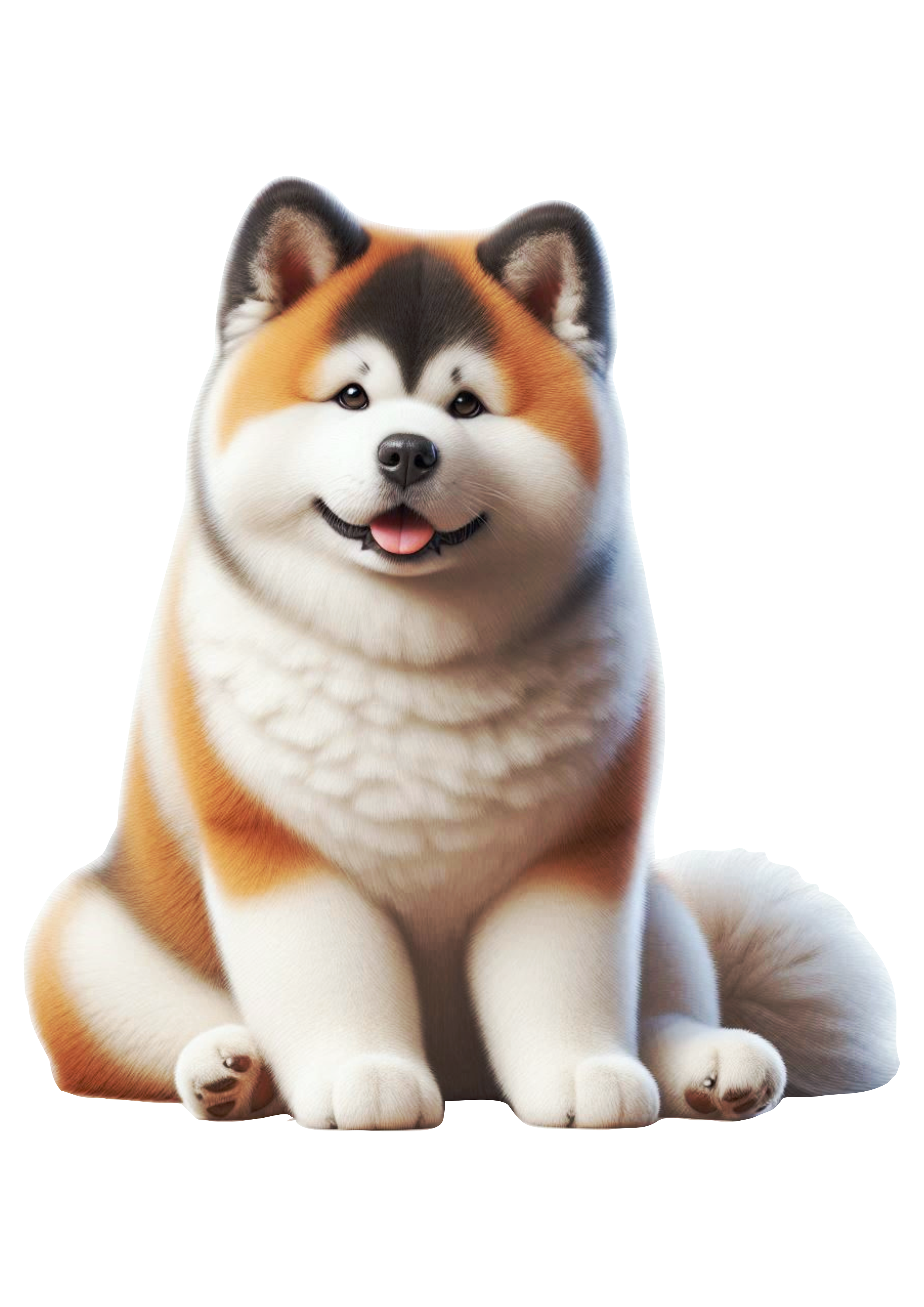 Discover the Charm of Akita Inu PNG