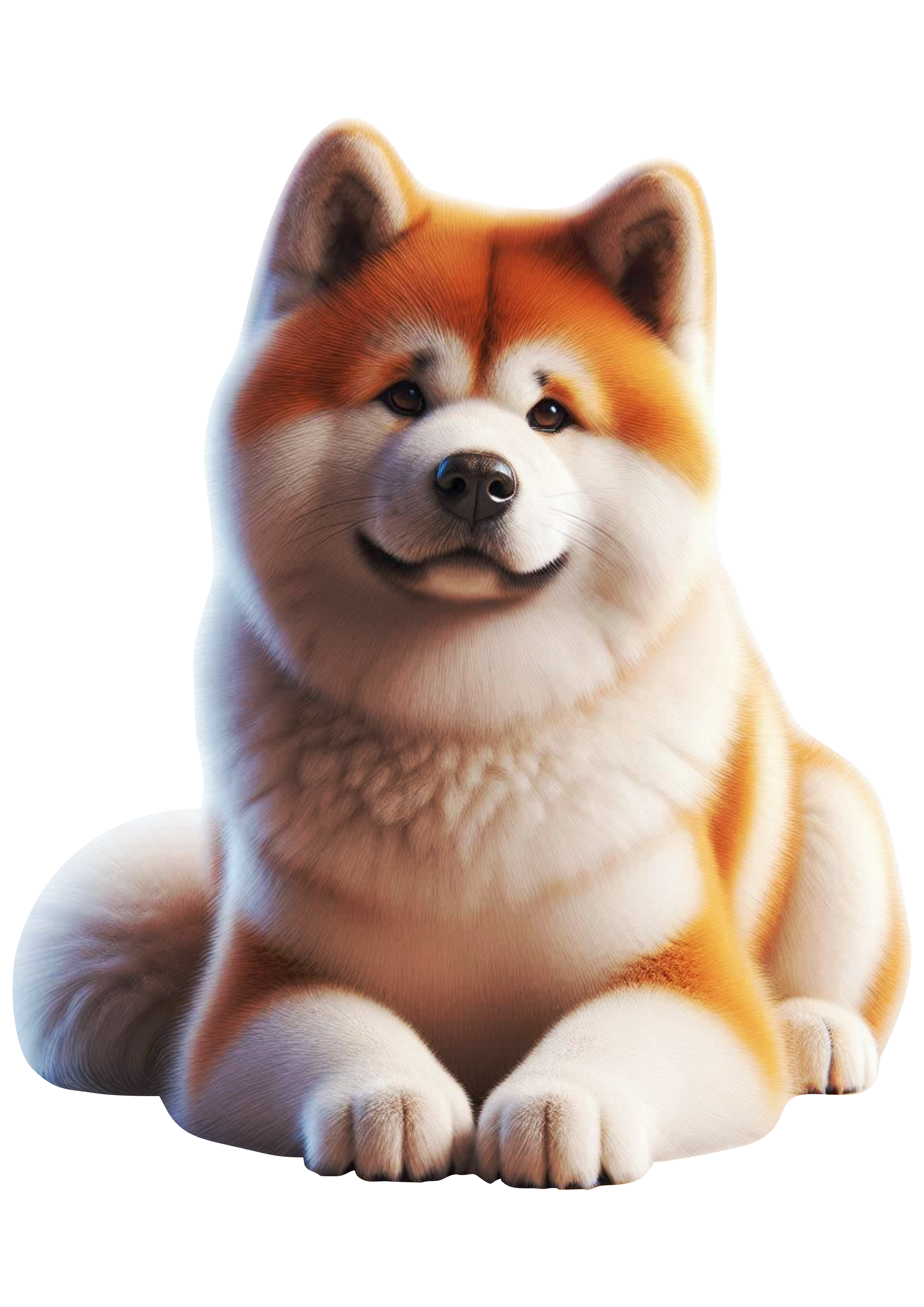 Discover the Charm of Akita Inu with This Exclusive Image PNG