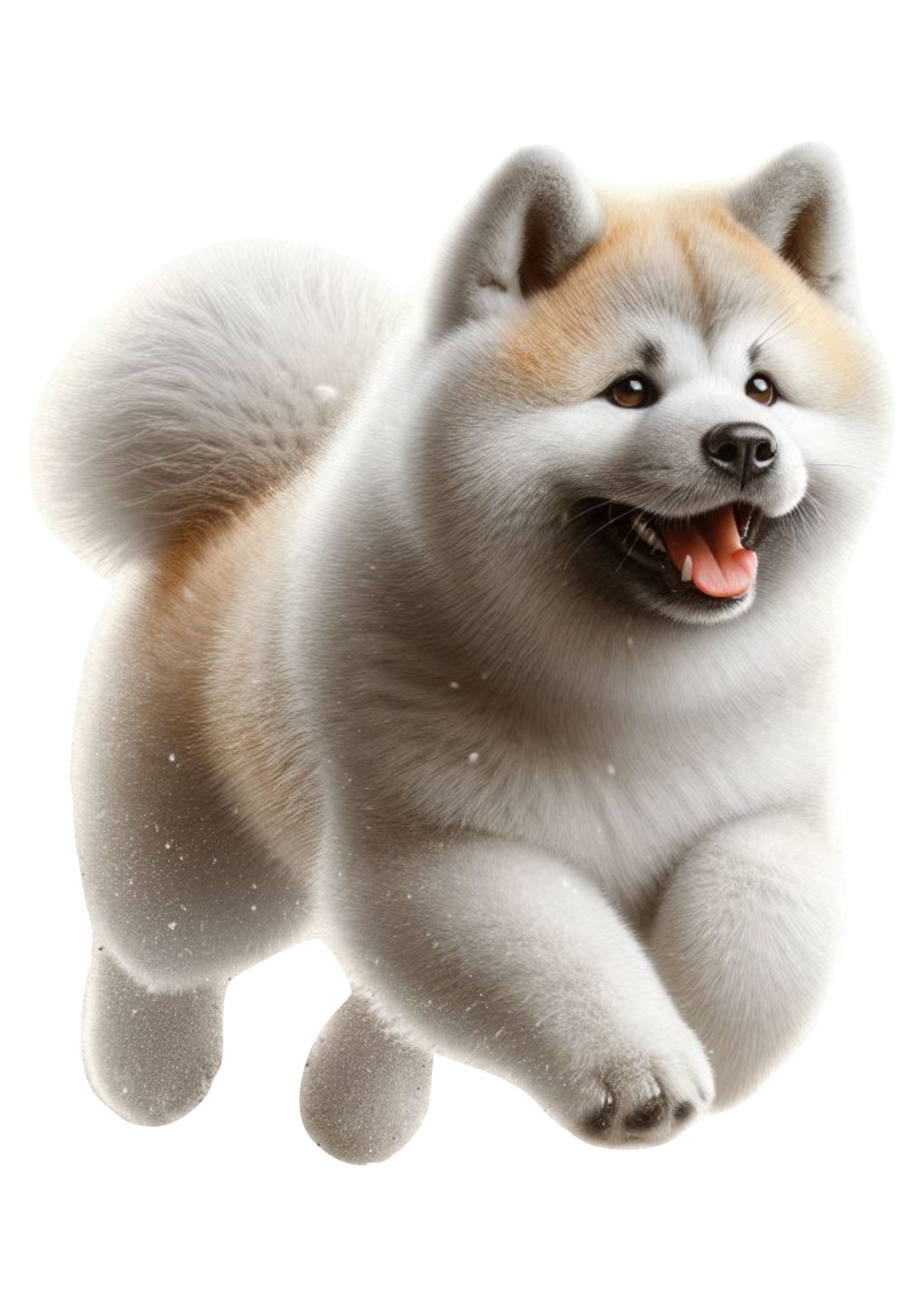 Akita Inu: A Symbol of Loyalty and Japanese Elegance PNG