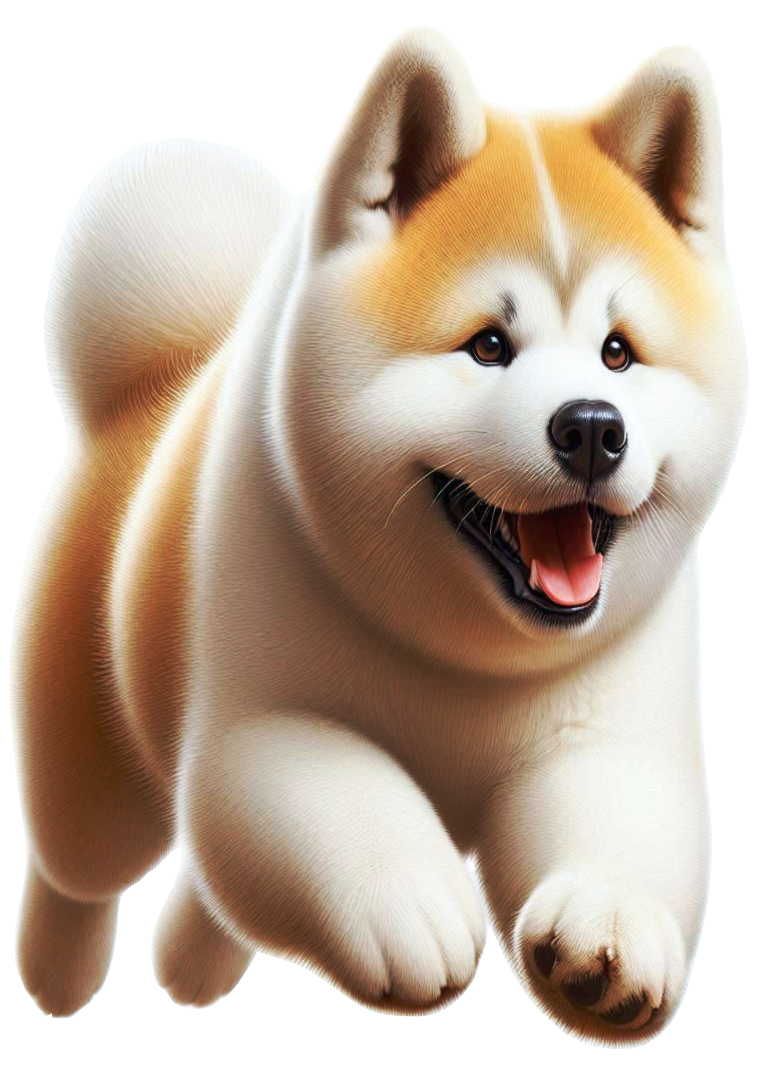 Akita Inu Dog PNG