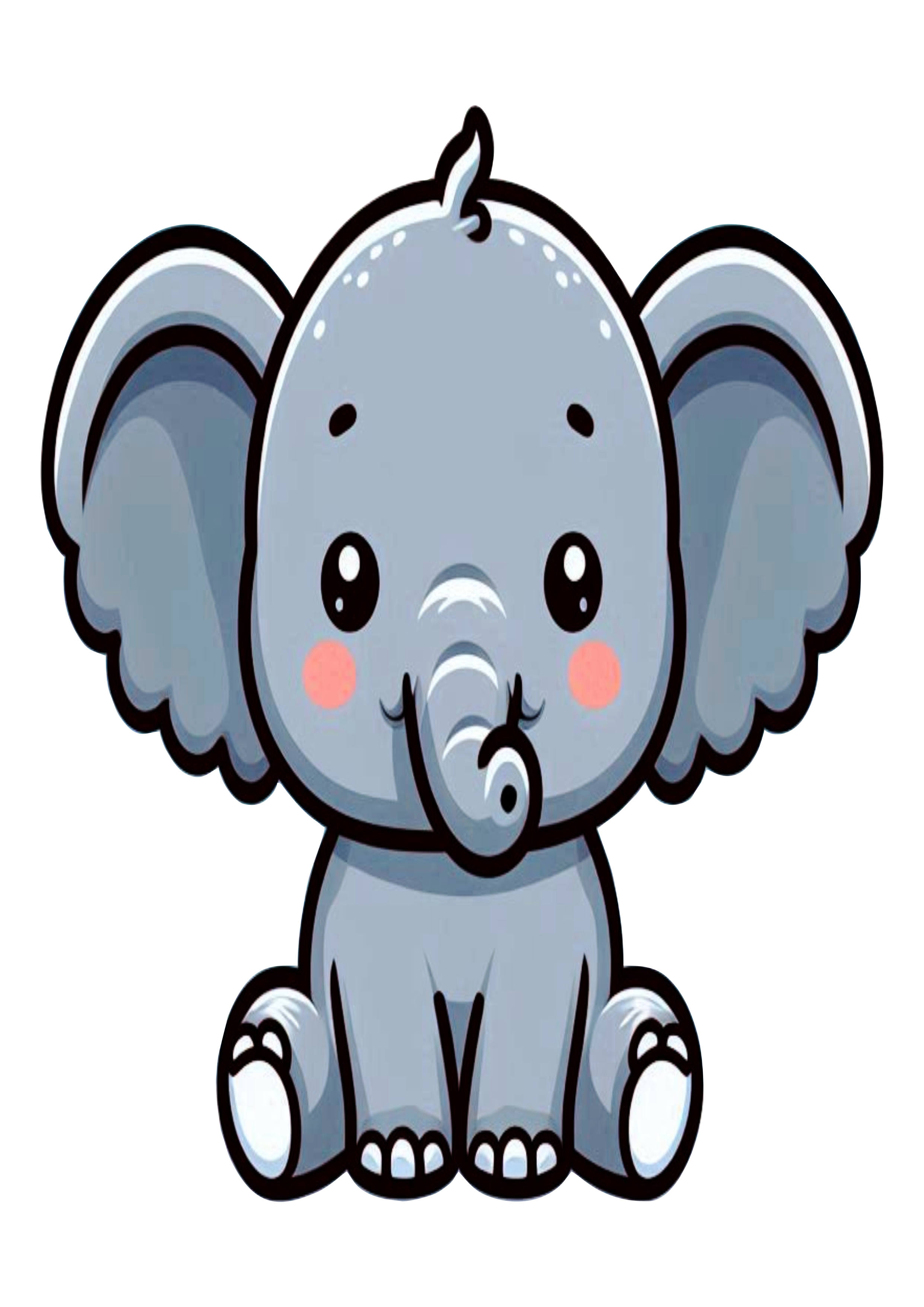 Elephant Drawing: A Wild Addition to Your Decorations PNG