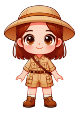 girl animal safari costume